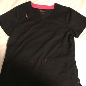 XS black scrubstar set